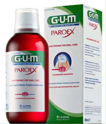 GUM Paroex mouthwash 1.2 mg/ml 300 ml