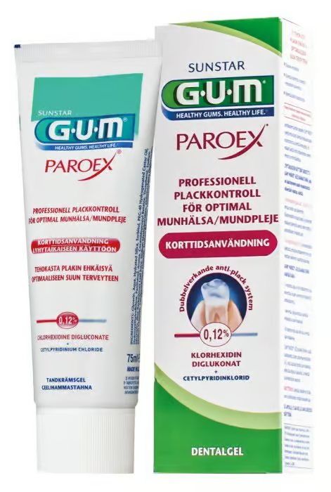 GUM Paroex 牙科凝胶 0.12% 75 毫升