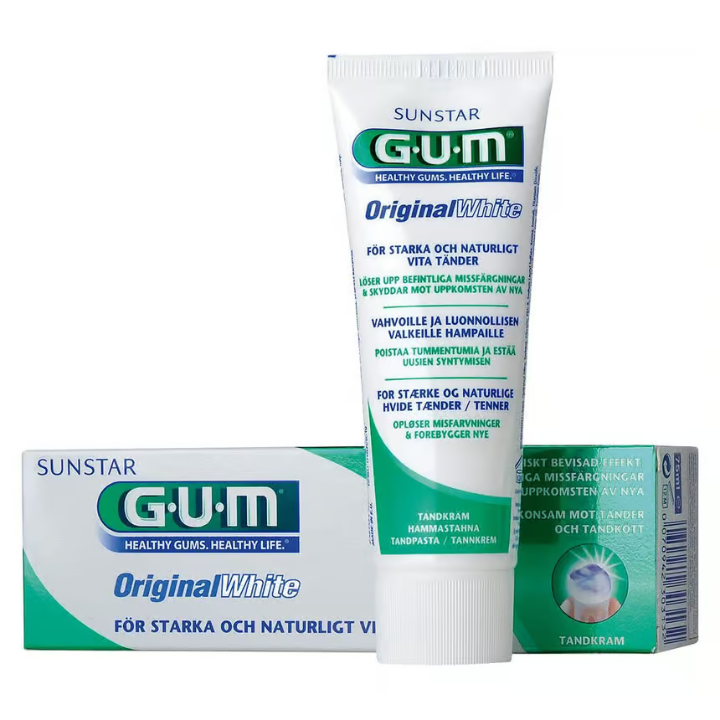 GUM Original white toothpaste 75 ml