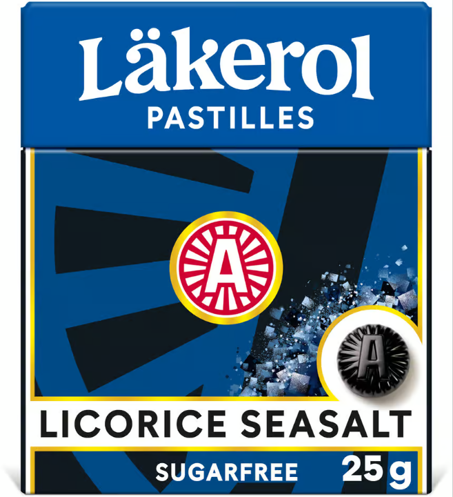 Läkerol Licorice seasalt 25 g