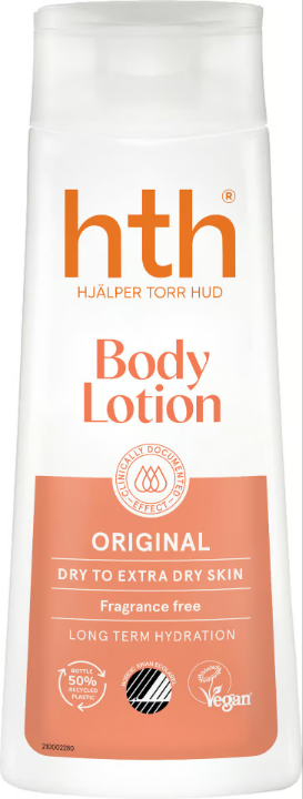 HTH Original Body Lotion Unscented 200 ml