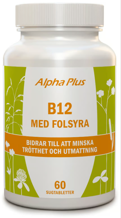 Alpha Plus B12 with folic acid 60 pcs