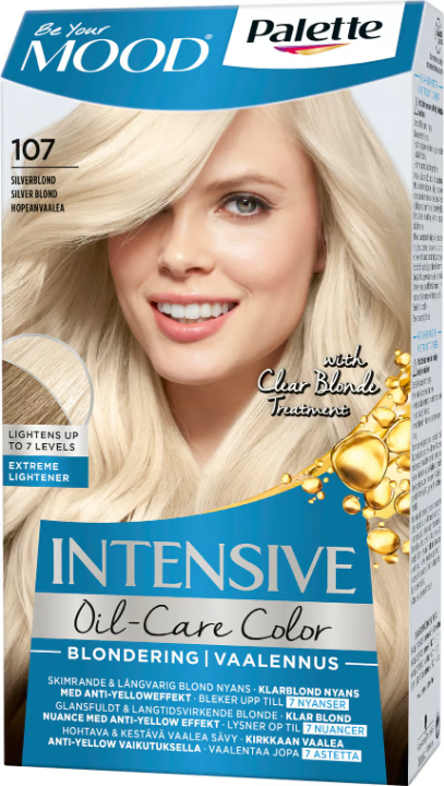 MOOD Palette Blondering 107 Silver Blonde