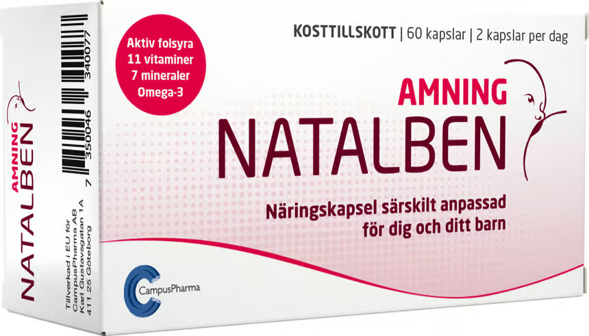 Natalben Breastfeeding Multivitamin 60 capsules