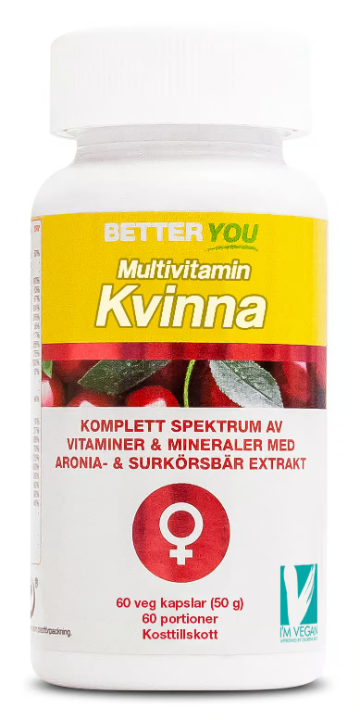 Better You Multivitamin Woman 60 capsules