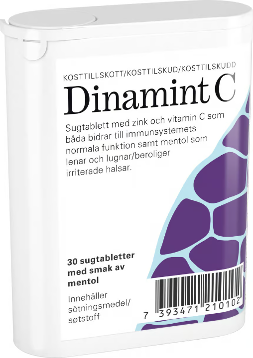 Dinamint C 斜喉片 30 粒