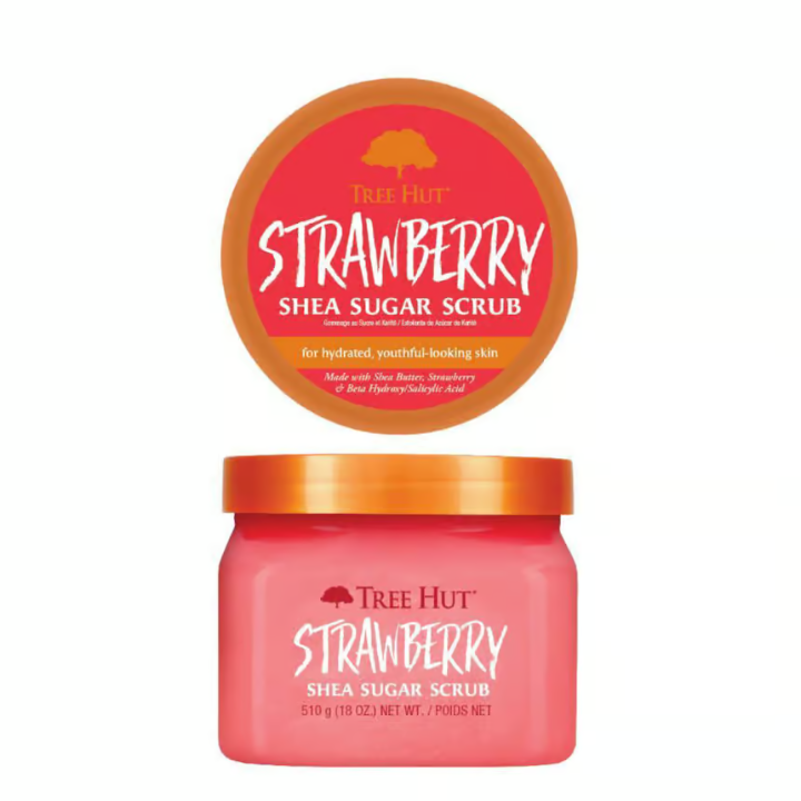 TREE HUT Shea Sugar Scrub Strawberry 510g