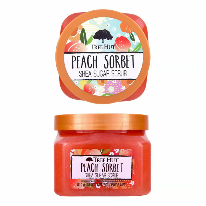 TREE HUT Shea Sugar Scrub Peach Sorbet 510g