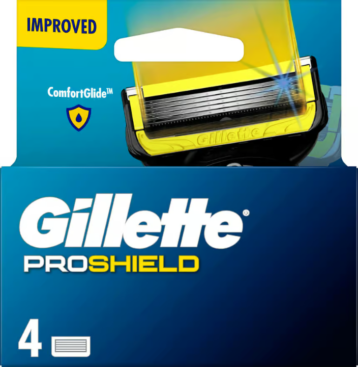 Gillette ProShield Razor Blade Refills 4 pcs