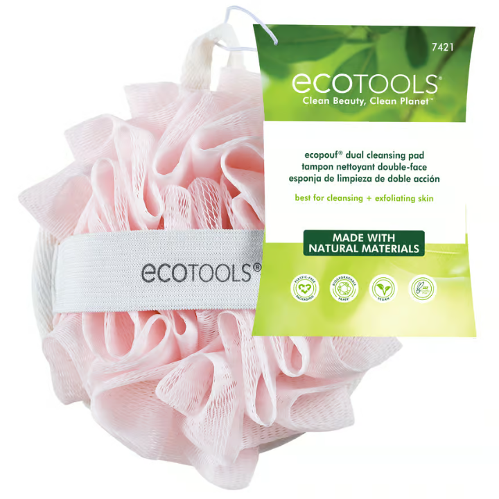 Eco Tools Ecopoud Dual Cleansing Pad 1 pc