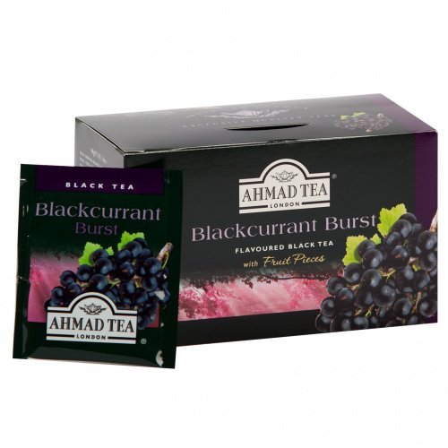 Ahmad Black Fruit Tea. Blackcurrant Burst 20bags