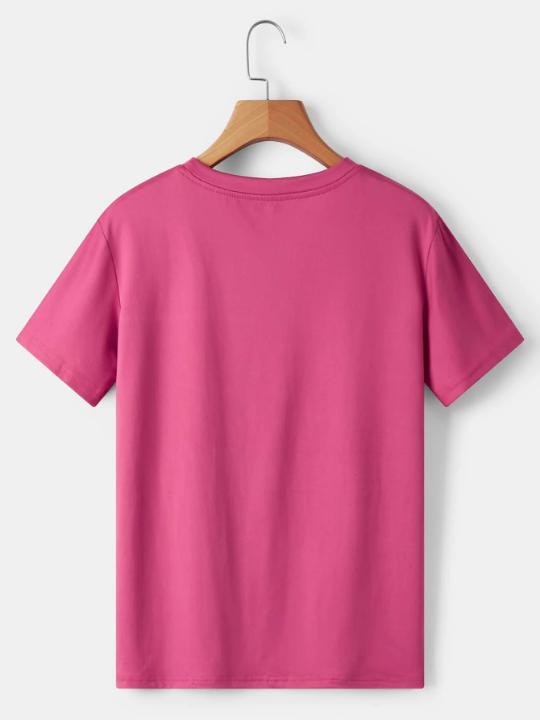 Essnce Solid Round Neck Tee