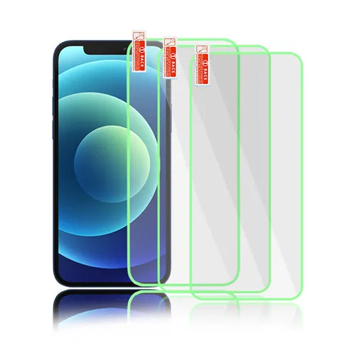 3PCS Luminous HD Mobile Phone Tempered Film For Iphone 12/13/14/mini/pro/plus