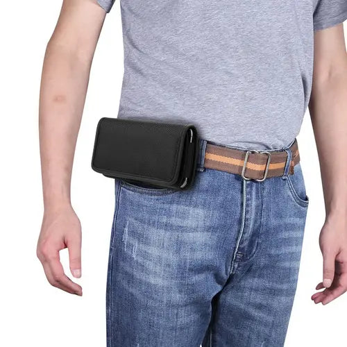 Belt Phone Pouch Holster For Moto G Power 2022 & 2021 G Stylus 5G One 5G Ace G Pure, Samsung Galaxy S21 Ultra S20 Ultra