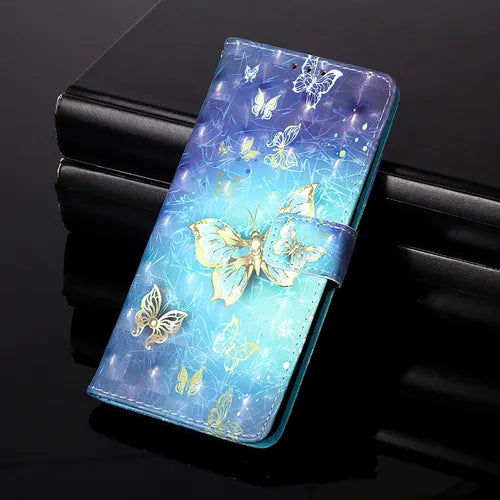 PU Leather Wallet 3D Case Fashion Beauty Cover For IPhone 14 Pro Max IPhone 14 Plus IPhone 13 Pro Max IPhone 13 Mini IPhone 12 Pro Max IPhone 12 Mini