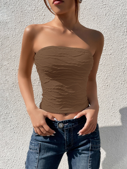 EZwear Solid Tube Top