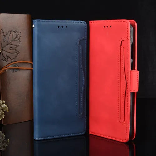 Classic Leather Phone Case With Multiple Card Slots, Magnetic Buckle And Belt Clip For IPhone 14/14 Plus/14 Pro/14 Pro Max/13/13 Pro/13 Pro Max/13 Mini/iPhone 12/12 Pro/12 Pro Max/11/11 Pro/11 Pro Max/iPhone XR/XS MAX/X/XS/7 Plus /8 Plus/7/8/SE 2020