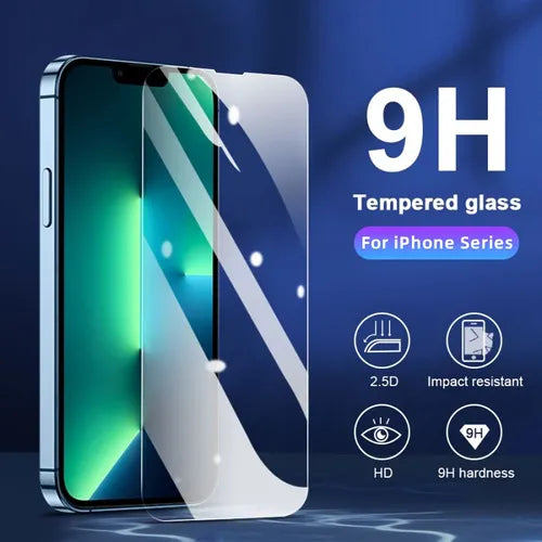 3pcs Full HD Coverage Tempered Glass Film For IPhone 14 / 13 Pro / 12 Pro Max/11 X/XS