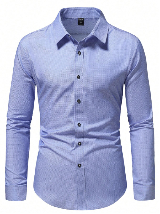 Manfinity Mode Men Solid Button Up Shirt