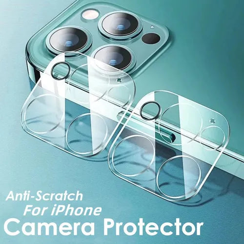 ?2pcs?3D Camera Lens 10H Hardness Full Cover Protector For IPhone 14 Pro Max 12 13 11 Transparent Glass Protective Film