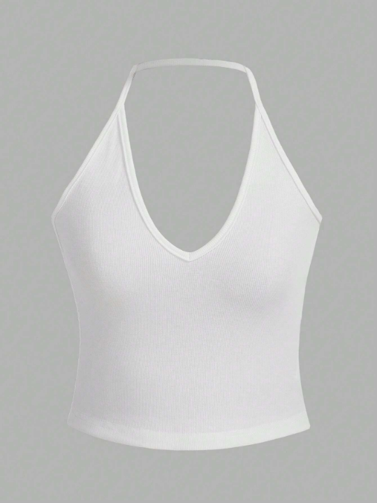 EZwear Solid Halter Top