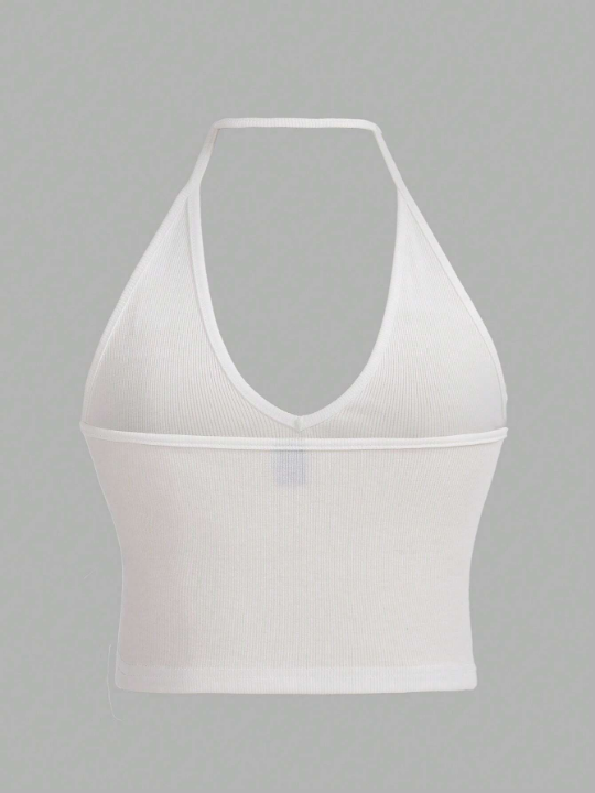 EZwear Solid Halter Top