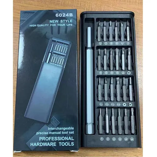 24-in-1 Precision Magnetic Screwdriver Set Multi-purpose Set Mobile Phone Maintenance Disassembly Tool Box