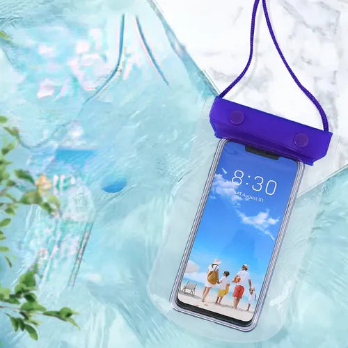 Three-layer Sealed Phone Waterproof Bag, Outdoor Drifting Beach Waterproof Bag, Touch-Screen