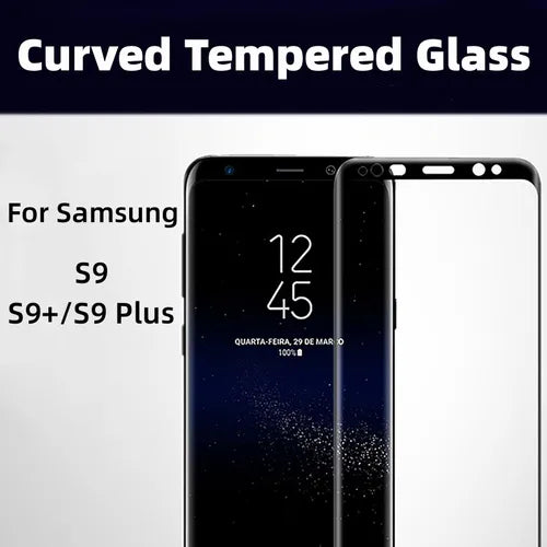 9D Tempered Glass For Samsung Galaxy S9 S9+/S9 Plus Curved Mobile Phone Screen Protector Film