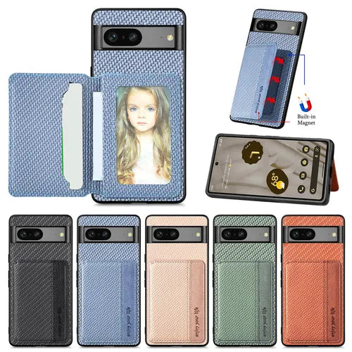 PU 皮革钱包式保护套 RFID 屏蔽保护套适用于 Google Pixel6/Pixel 6 Pro/Pixel 6A/Pixel7/Pixel 7 Pro/Pixel 7A/Pixel8/Pixel 8 Pro/OnePlus 11