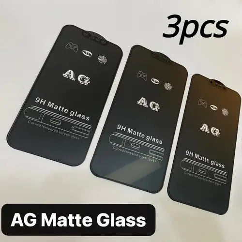 Matte Screen Protectors For IPhone 14 12 13 Pro Max Mini Xs Max X Xr 14plus Frosted Tempered Glass Full Cover Protective Film