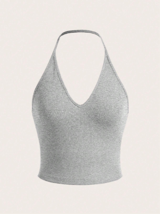 EZwear Solid Halter Top