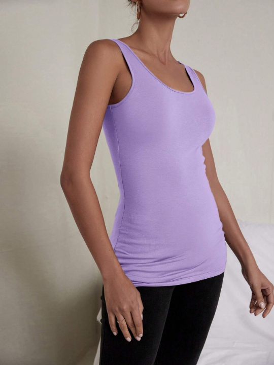 LUNE Solid Tank Top