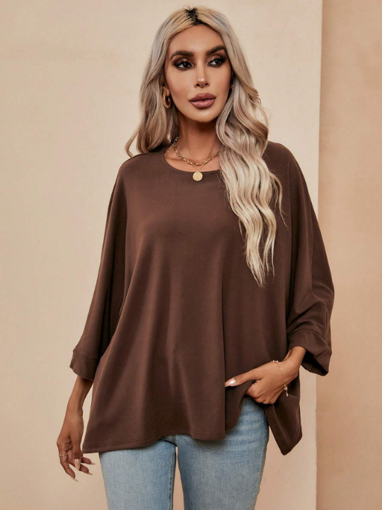 LUNE Spring Long Sleeve Loose Comfortable Family Style Women's T-Shirt