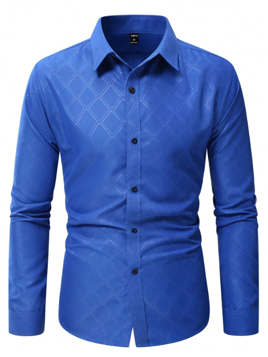 Manfinity Mode Men's Long Sleeve Shirt