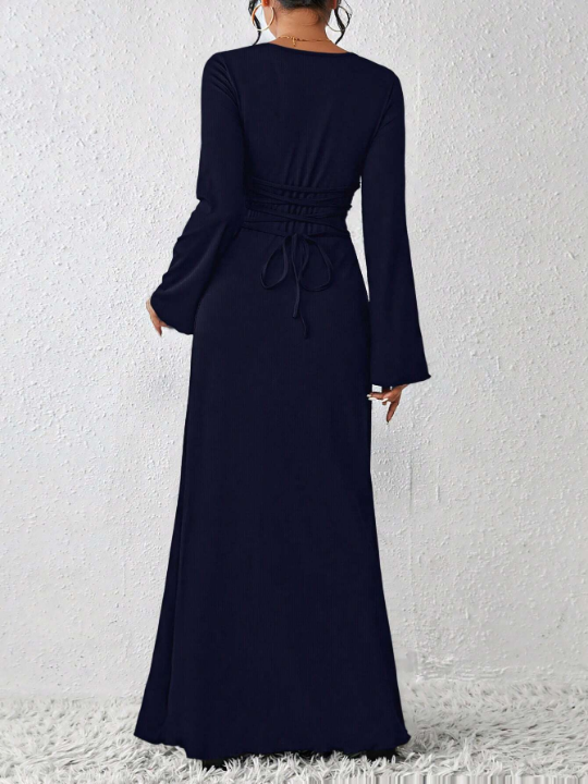 Essnce Elegant Extra Long Women's Maxi Dress