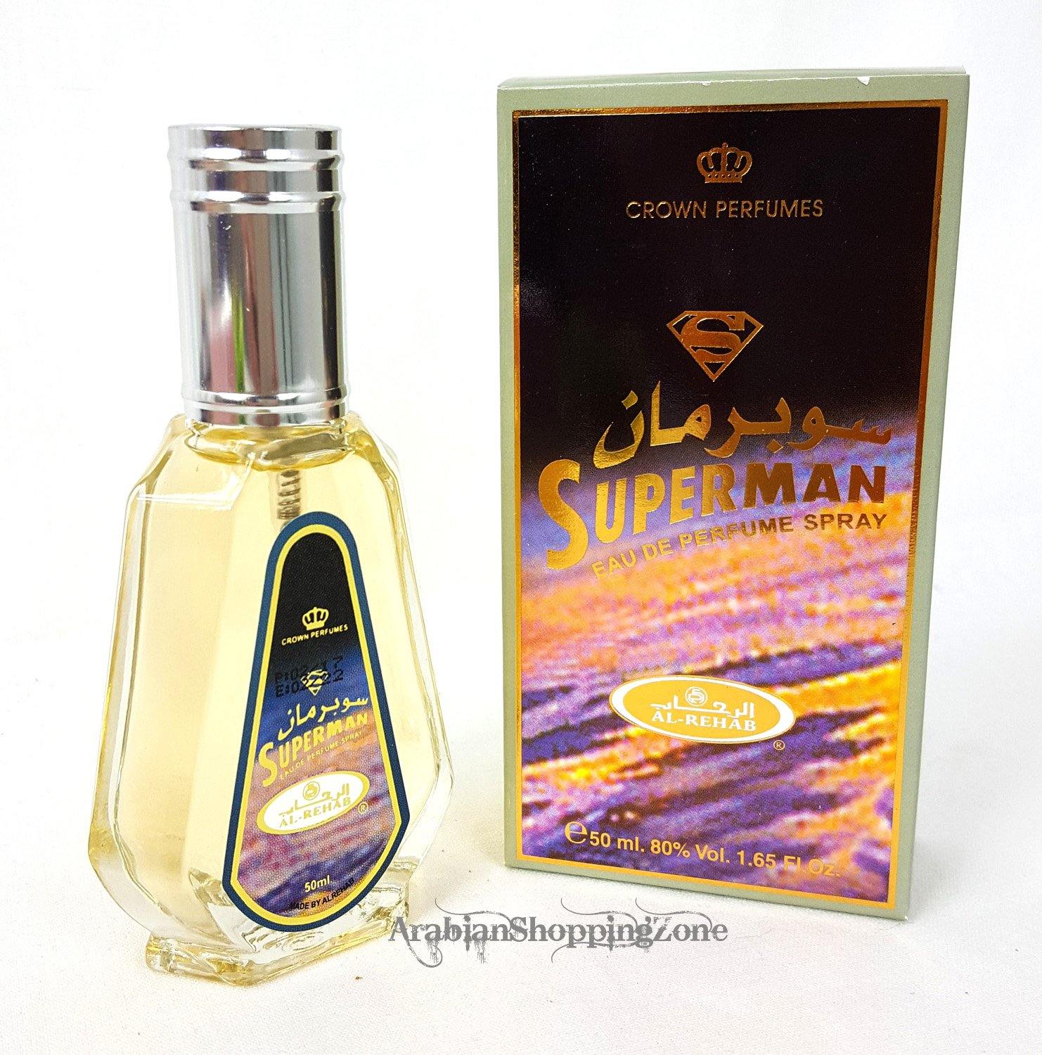 Al Rehab 50ml Eau De Perfume Alfare/Dala/SuperMan/Full/Romatic/Lord - Arabian Shopping Zone