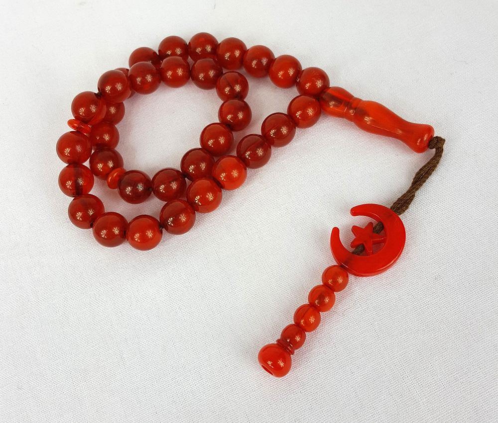 Star/Moon10mm Prayer Beads 33 Masbaha - Arabian Shopping Zone