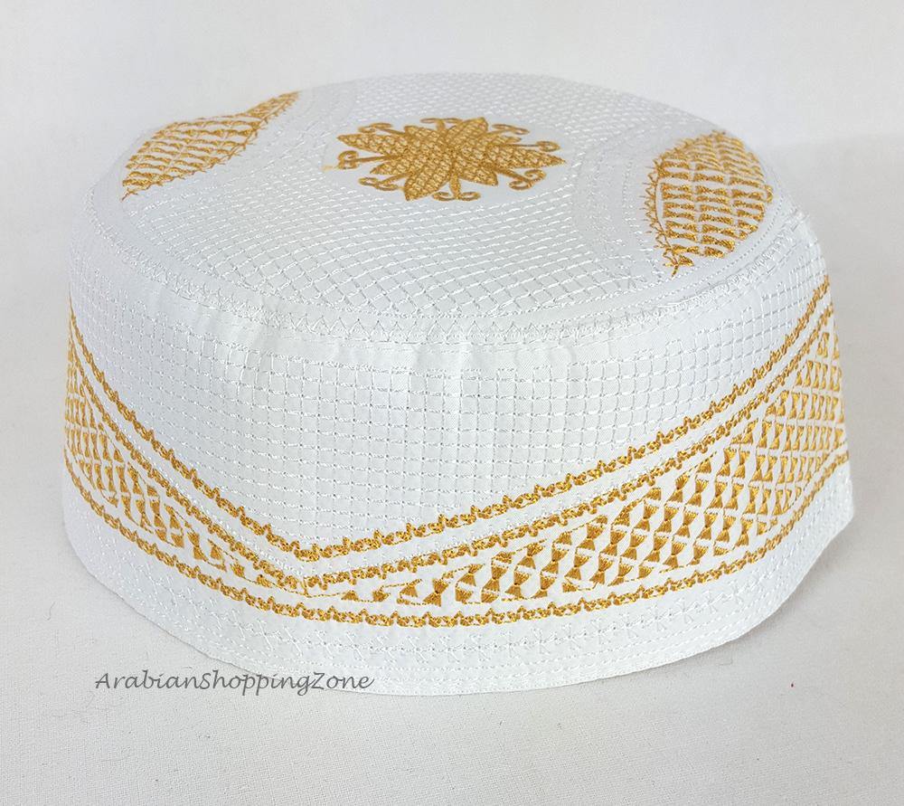 New Style Kofi Embroidery Men Cap Hat Size 58-60 - Arabian Shopping Zone