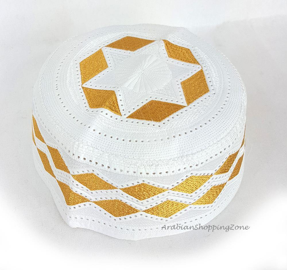 New Style Kofi Embroidery Men Cap Hat Size 58-60 - Arabian Shopping Zone