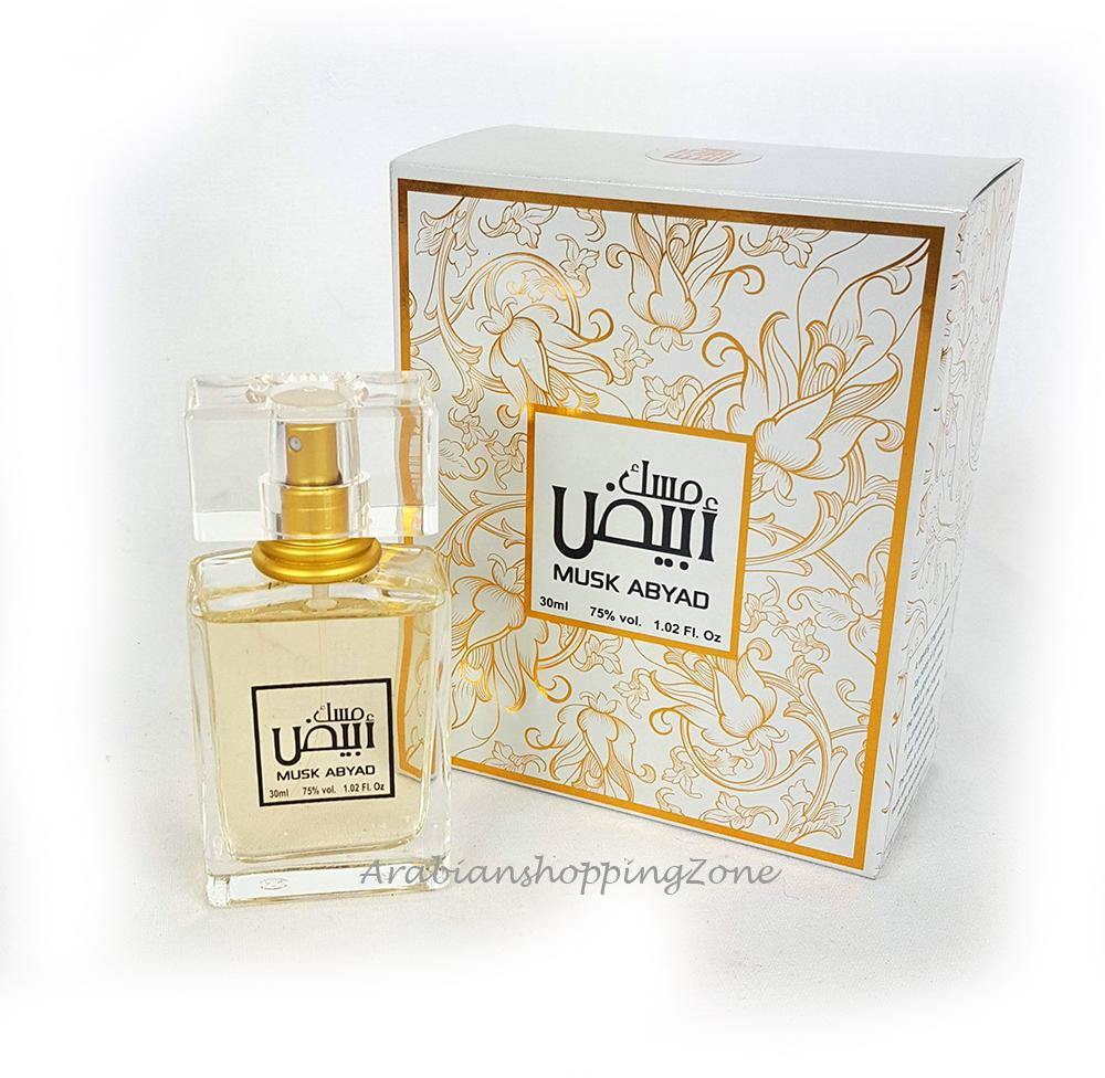 Musk Abyad 30ml EDP Spray Perfume - Arabian Shopping Zone