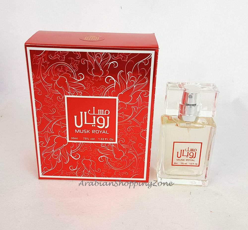 Royal Musk EDP Spray Perfume 30ml - Arabian Shopping Zone