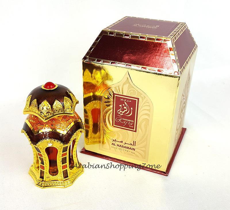 RAFIA GOLD 20ML PERFUME OIL by Al Haramain - Arabian Shopping Zone