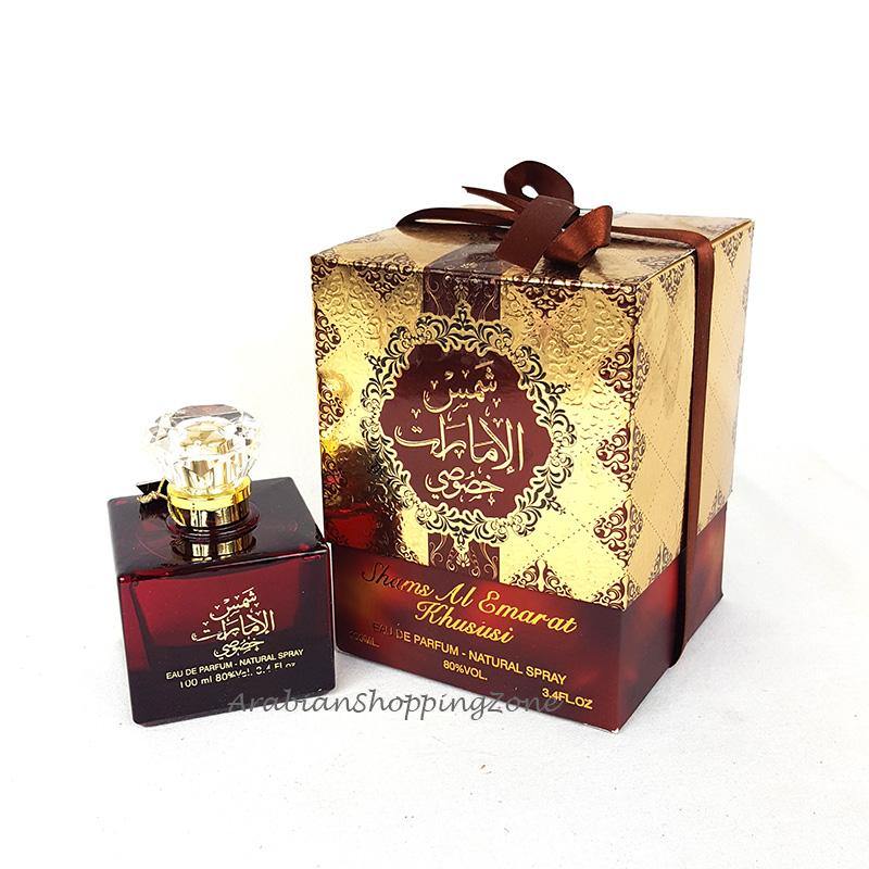 Ard AL Zaafaran Perfumes Shams AL Emarat Khususi Unisex 100ml EDP - Arabian Shopping Zone