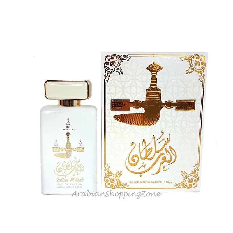 Sultan AL Arab 100ml Unisex EDP From Khalis Perfumes - Arabian Shopping Zone