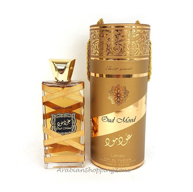 Oud Mood Elixir Unisex 100ml EDP by Lattafa Perfumes - Arabian Shopping Zone