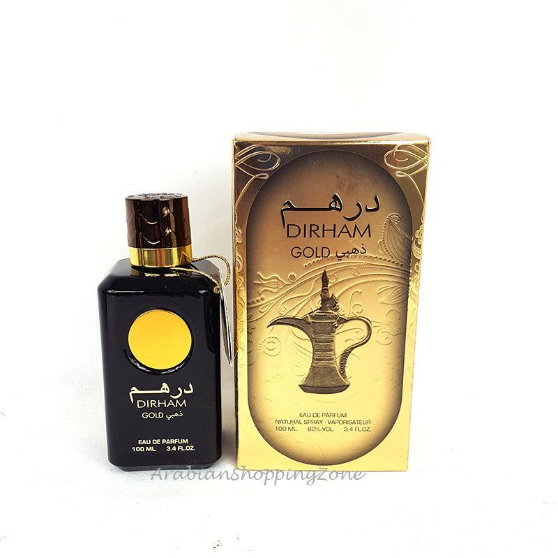 Ard AL Zaafaran Dirham Gold Unisex 100ml EDP - Arabian Shopping Zone