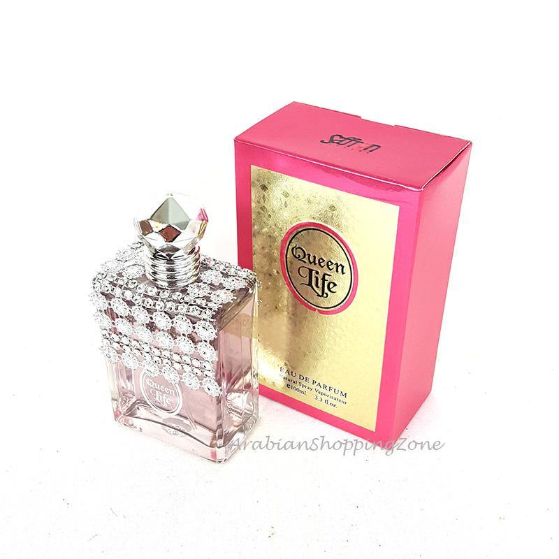 Queen Life Ladies 100ml EDP Spray Perfume by Saffron - Arabian Shopping Zone