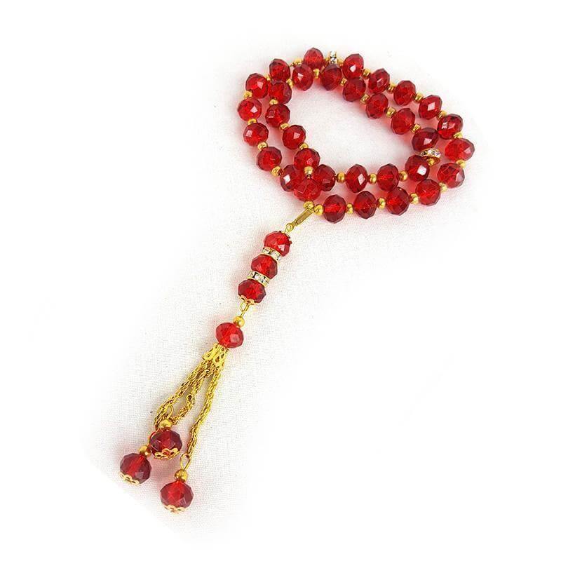 10mm Masbaha Crystal Prayer Beads 33 - Arabian Shopping Zone