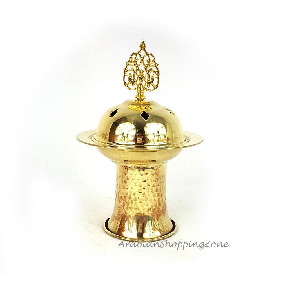 Copper Incense Burner - Dahabi - Arabian Shopping Zone